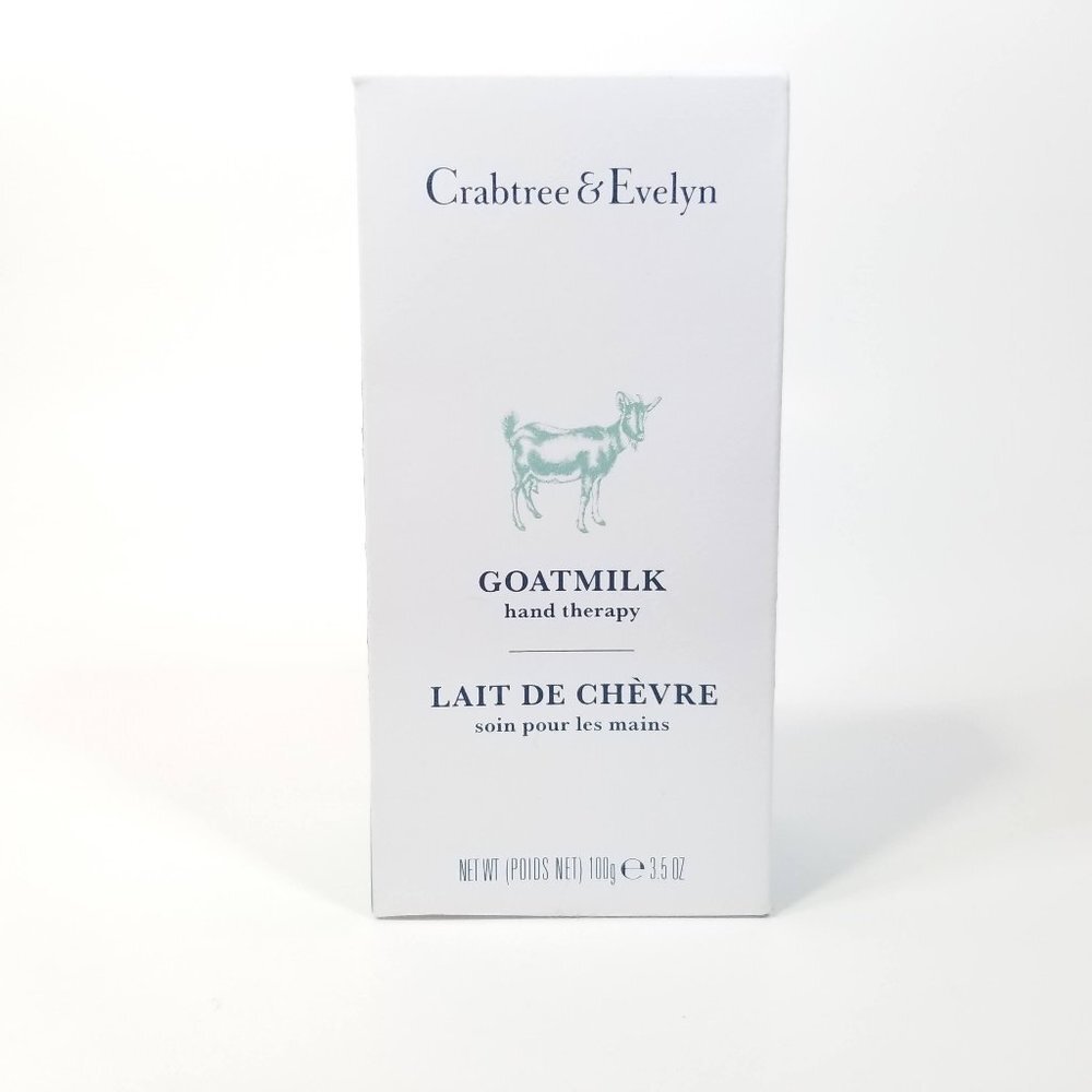 Crabtree &Evelyn Goatmilk Hand Therapy 3.5 oz Intensive Conditioning New In Box